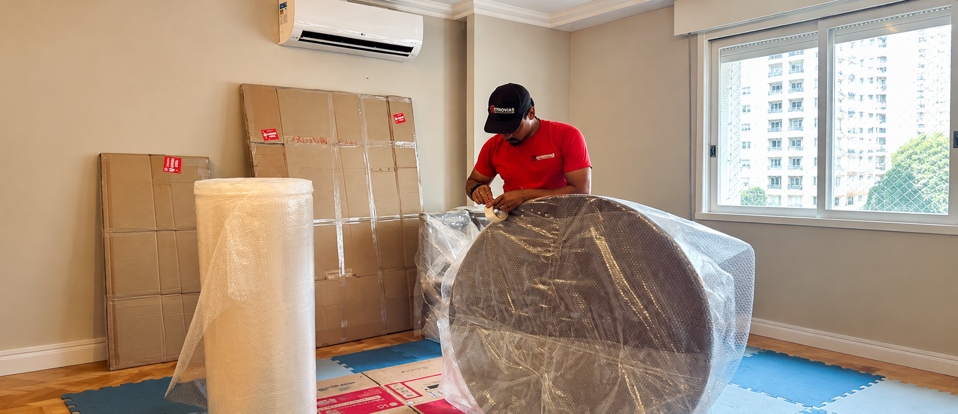 Mudança residencial em Porto Alegre realizada pela nossa equipe
